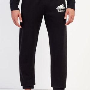 Roots Men’s Original Sweatpants Size XS Black